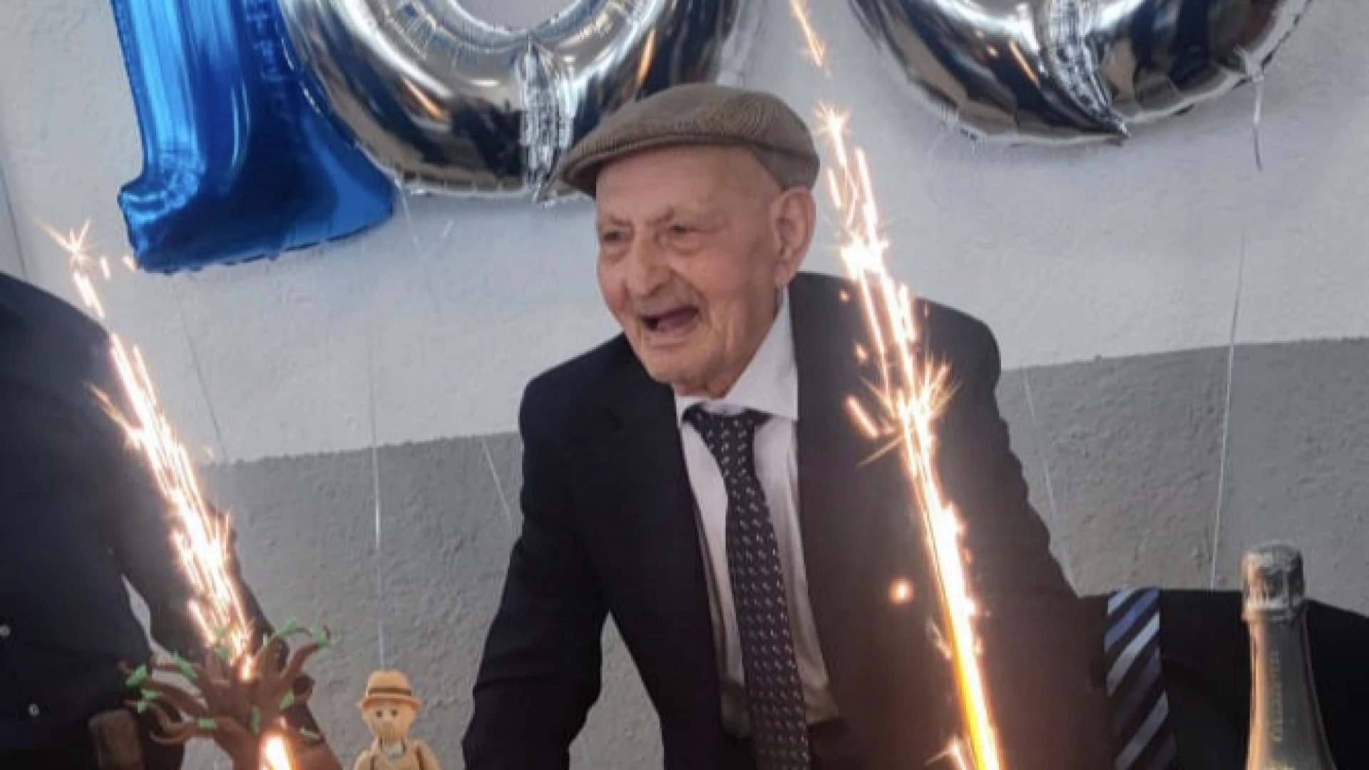 SCAPOLI: NONNO DOMENICO FESTEGGIA 100 ANNI – GLI AUGURI DEL SINDACO EMILIO RICCI E DELL’AMMINISTRAZIONE COMUNALE